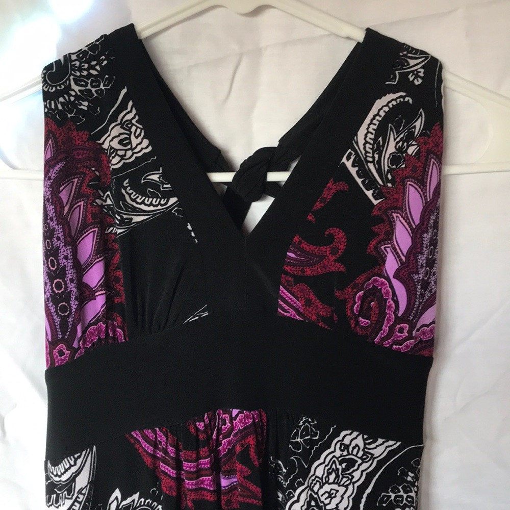 Long strapless dress and new.